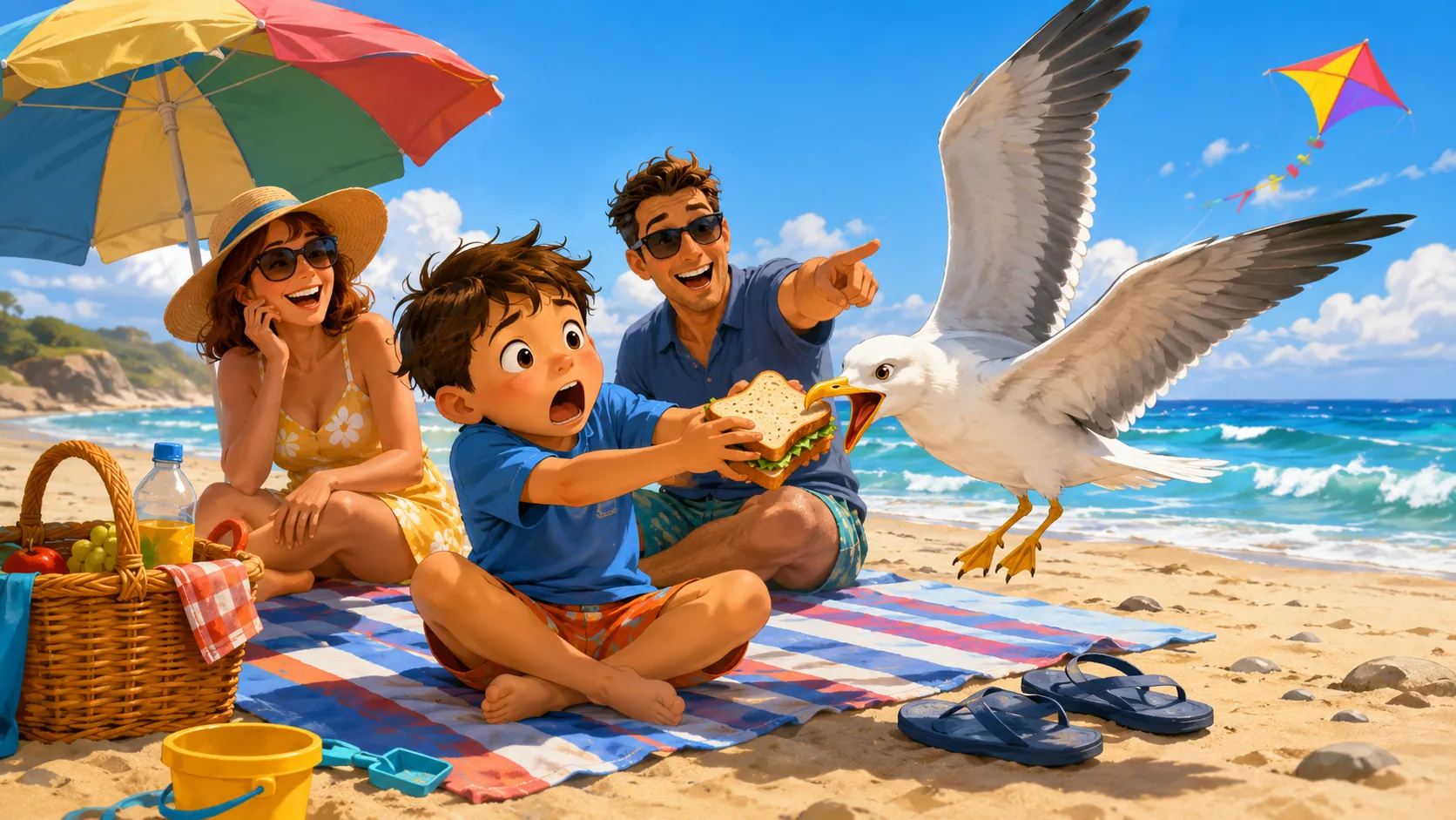 Beach Sandwich Problem